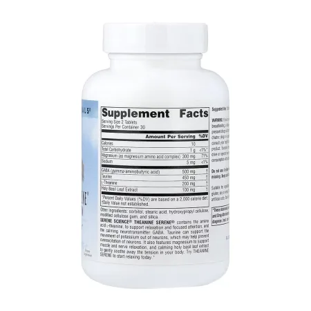 Serene Science® Theanine Serene® - 60 таблеток