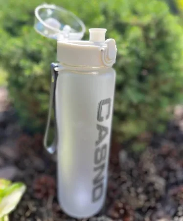 Пляшка для води CASNO 1050 мл KXN-1184 біла