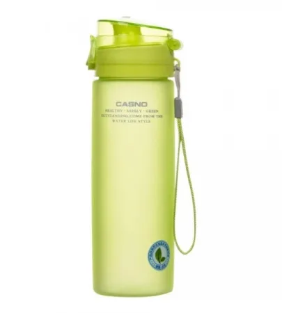 Розпродаж - пляшка для води CASNO 650 мл KXN-1157 зелена