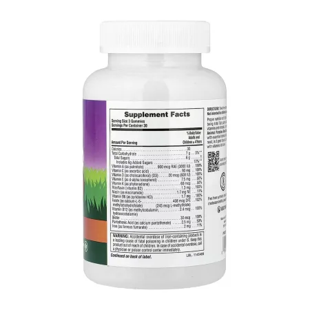 Children’s Multivitamin - 90 жуйок Вишня з виноградом та Апельсин