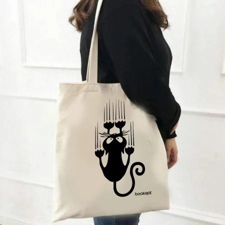 Екошопер BookOpt BK4015 Black Cat бежевий