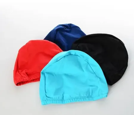 Шапочка для плавання MS 1019 дитяча тканина Чорний