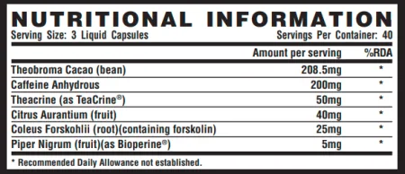 Lipo 6 Black - 120 капсул