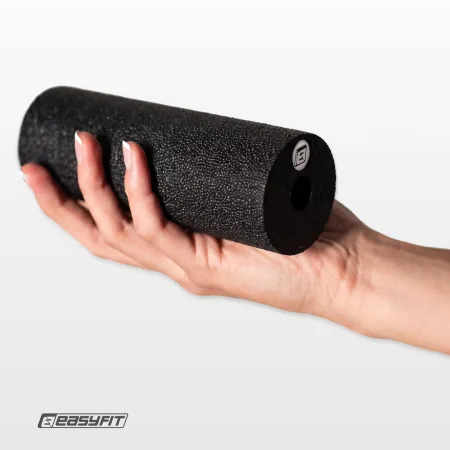 Масажний ролик EasyFit EPP 15х5 см чорний