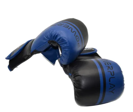 Снарядні рукавиці PowerPlay 3025 чорно сині - S