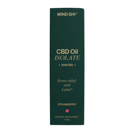 CBD Oil Isolate 3000 мг полуниця - 10 мл універсальний