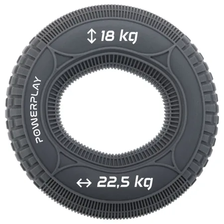 Еспандер кистьовий силіконовий PowerPlay PP-4330 Hand Grip Loops Medium 18-22,5 кг. сірий