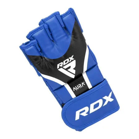Рукавиці для ММА RDX AURA PLUS T-17 Blue/Black S