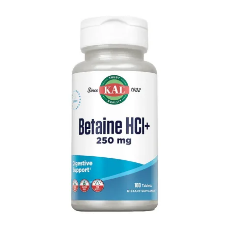 Betaine HCL+ 250 мг - 100 таблеток