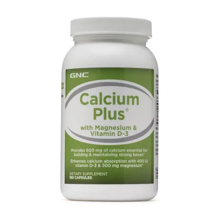 Calcium Plus 1000 with Magnesium & Vitamin D-3 - 90 капсул
