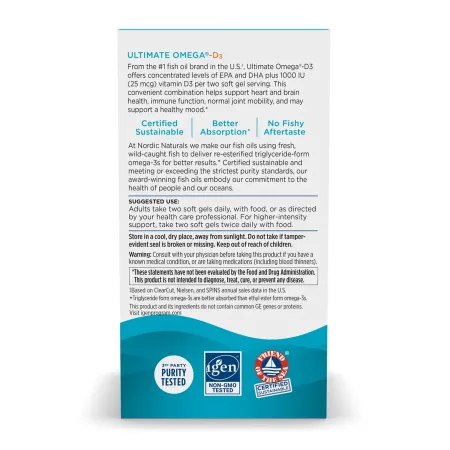 Ultimate Omega-D3 - 120 софтгель