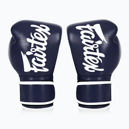 Боксерські рукавиці Fairtex BGV14 Blue 10 унцій (бинти в комплекті)