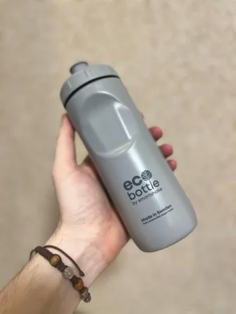 Пляшка для води Smartshake EcoBottle Squeeze 500 мл Gray