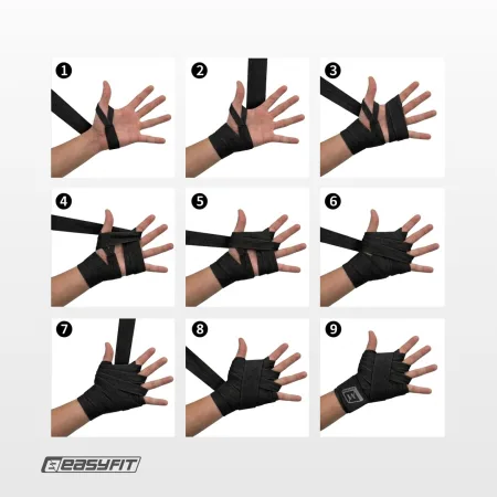 Бинти для боксу EasyFit FlexWrap 3,5 м