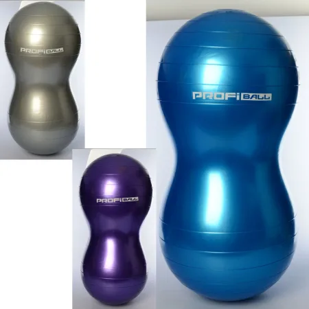 М'яч для фітнесу арахіс фітбол арахісу сірий