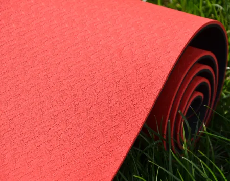 Килимок для йоги та фітнесу Power System PS-4060 TPE Yoga Mat Premium Red 183 х61 х0,6