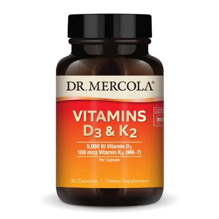 Vitamins D3 & K2 - 30 капсул