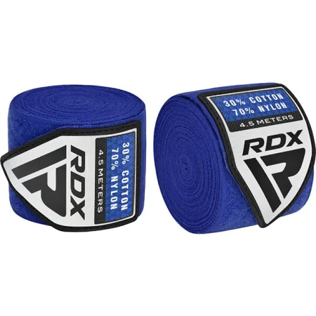 Бинти для боксу RDX WX Professional Boxing Hand Wraps Blue (4,5 м.)
