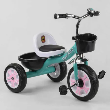 Велосипед Best Trike бірюзовий