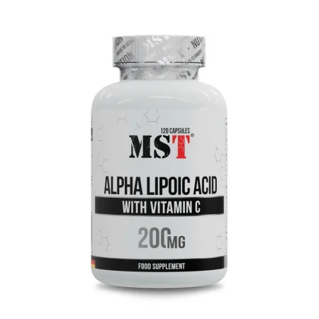 Alpha Lipoic Acid with Vitamin C-200 мг - 120 капсул