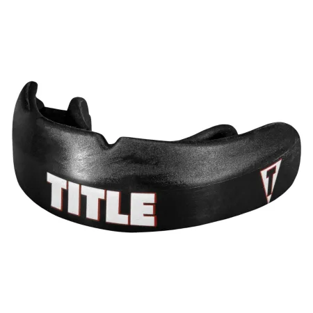 Капа TITLE Boxing Max Braces Mouthguard 2.0 під брекети доросла чорна від 11 років