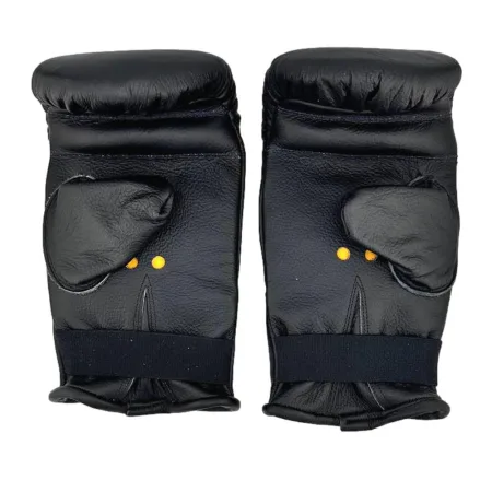 Снарядні рукавички шкіряні (битки) Жовтий - в асортименті