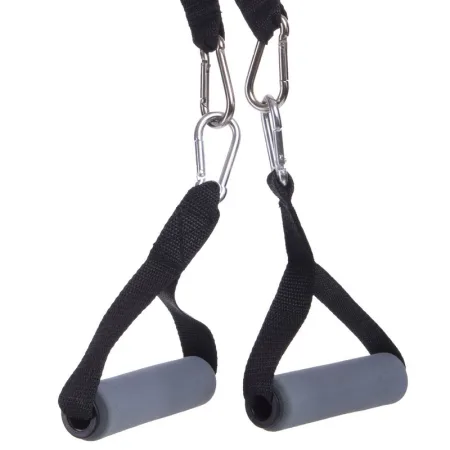 Ручки для еспандера та тренажера 2 шт сірий