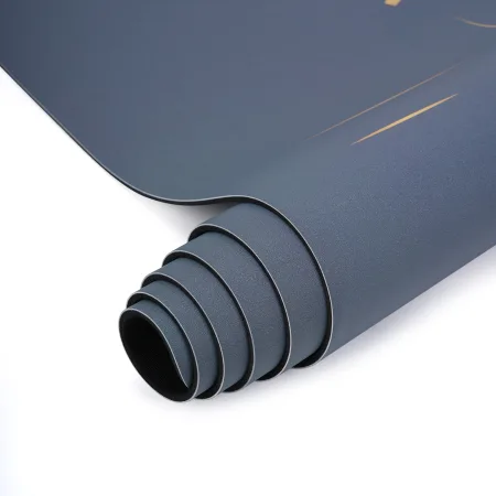 Килимок для йоги каучуковий поліуретан Pro ILLustration Sport Pro 183 см*68 см*5 мм темно-синій
