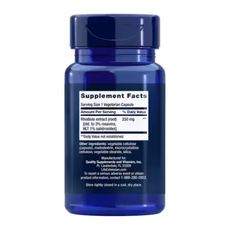 Rhodiola Extract 250 мг - 60 капсул (До 01.27)