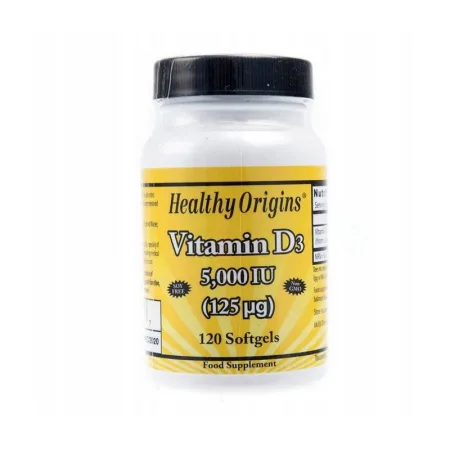 Vitamin D3 5000 IU - 120 софтгель