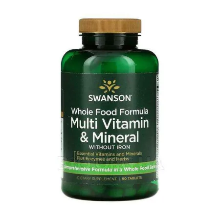 Whole Food Formula Multi Vitamin Mineral - 90 таблеток