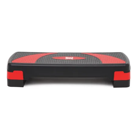 Степ платформа PowerPlay 4358 3 рівні 10 15 20 см By Step Чорно/Червона