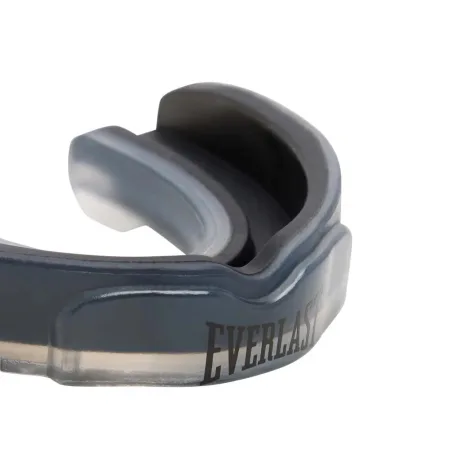 Капа боксерська Everlast EVERGEL MOUTH GUARD прозоро-темно-синя універсальна (оригінал) P00003604