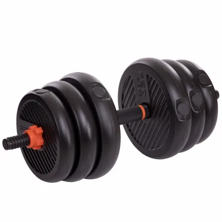 Набір трансформер гантелі гиря штанга упори 6в1 FED 30 кг чорний