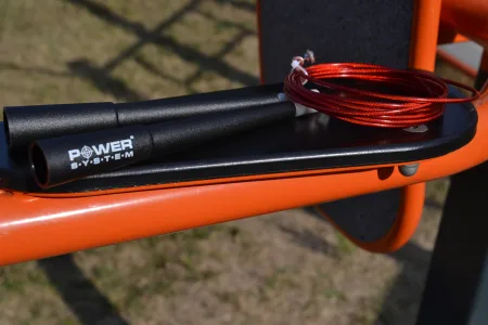 Скакалка скоростная Power System PS-4033 Crossfit Jump Rope Red 2,8 m.