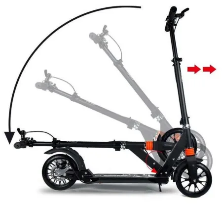 Самокат Urban Scooter d-20 см, дискове гальмо