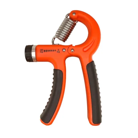 Еспандер кистьовий ножиці пружинний регульований 5-60 кг чорний-поманранчевий