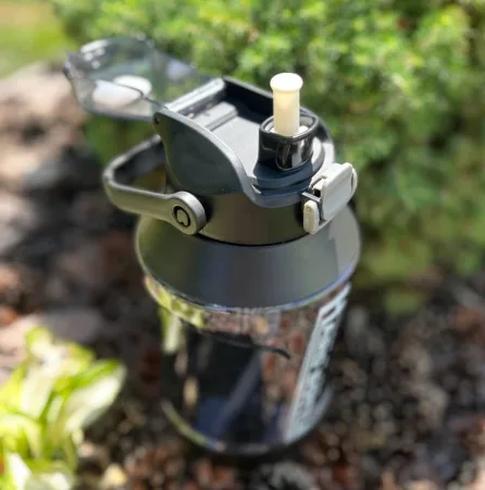 Пляшка для води CASNO 1900 мл KXN-1269 чорна