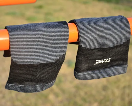 Наколінники Power System PS-6002 Knee Support Black/Grey пара - L