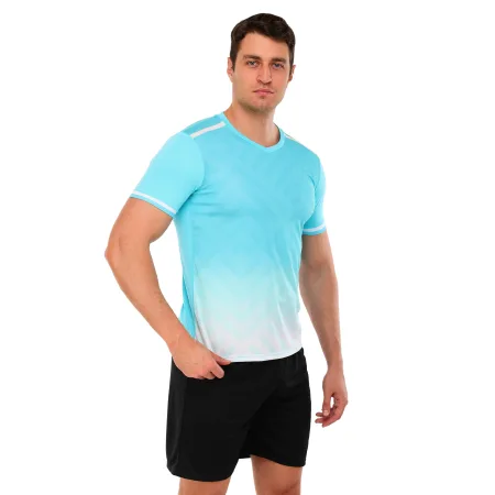 Форма футбольна комплект LIDONG Бірюзово-чорний 4XS-2XL XS