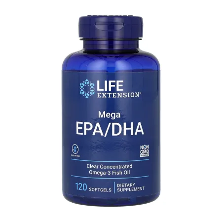 Mega EPA/DHA Omega-3 Fish Oil - 120 софтгель (до 09,26)