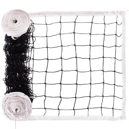 Volleyball Net MIK 9.5x1.0 m Black-White