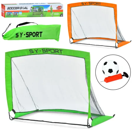 Ворота футбольні складні тренувальні MR 1391 зелений