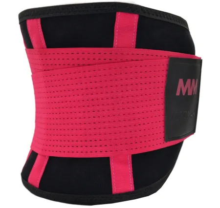 Пояс компресійний MadMax MFA-277 Slimming belt Black/rubine red L