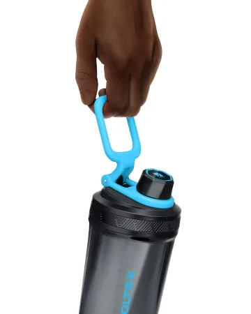 Шейкер спортивный электрический VOLTRX Gallium 700 мл. Tritan Blue