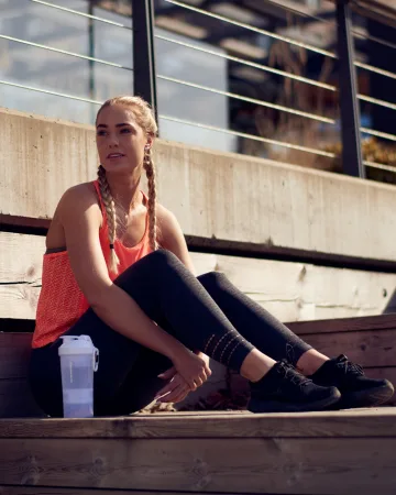 Шейкер спортивний SmartShake Original2 GO - 600 мл Білосніжний