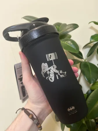Шейкер спортивний SmartShake Reforce 900 мл DC Harley Quinn
