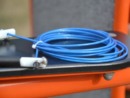 Скакалка швидкісна PowerPlay 4202 Ultra Speed Rope синя 2,9 m.