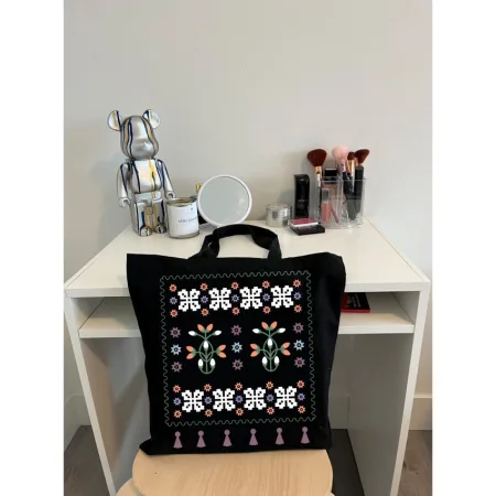 Екошопер BookOpt BK4095 українські мотиви, чорний