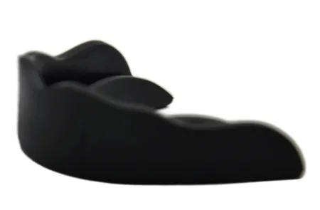 Капа боксерська PowerPlay 3318 JR дитяча (вік до 10) чорна